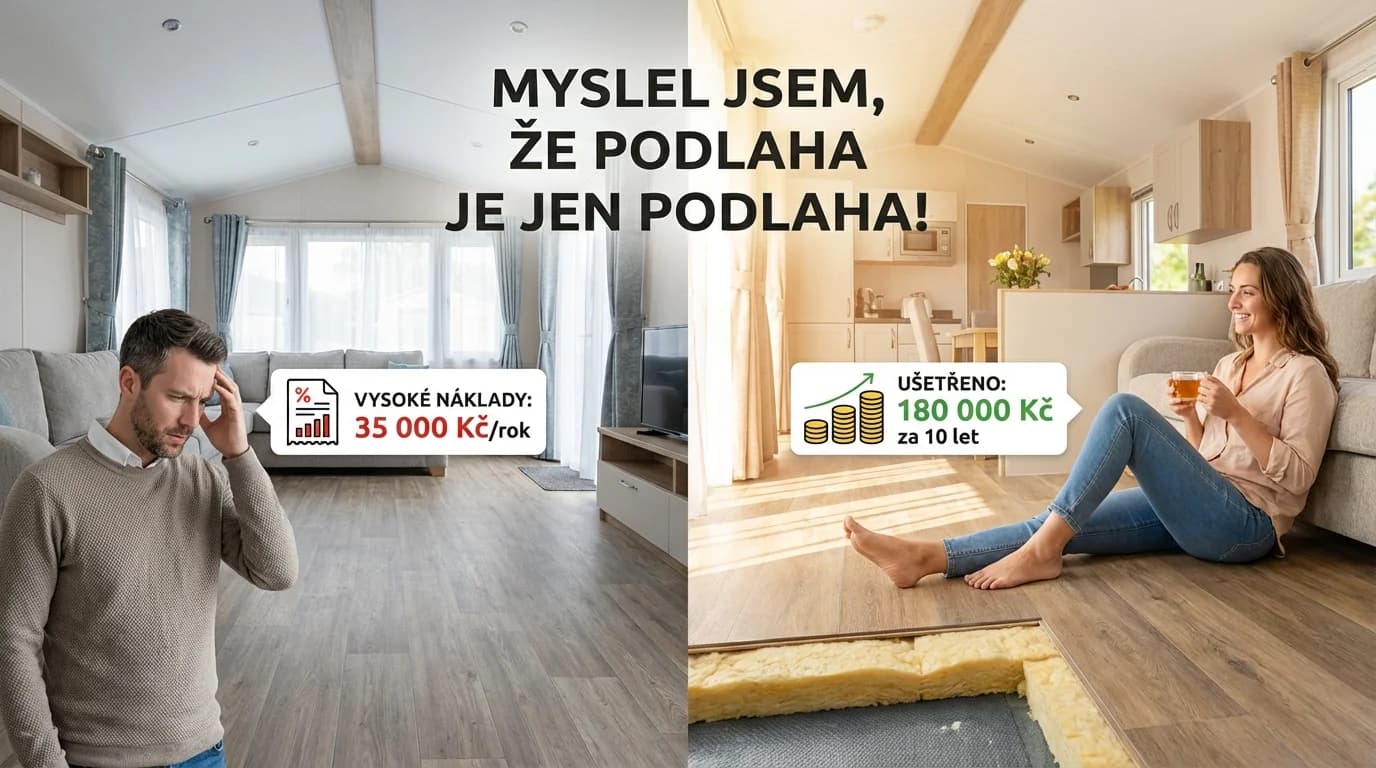 Myslel jsem, že podlaha je jen podlaha! Jana ušetřila 180 000 Kč za 10 let