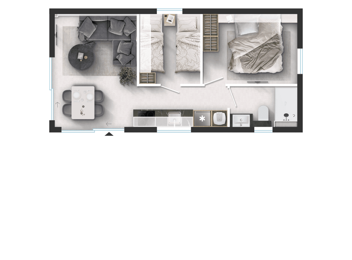 Půdorys Aurora 905 C21